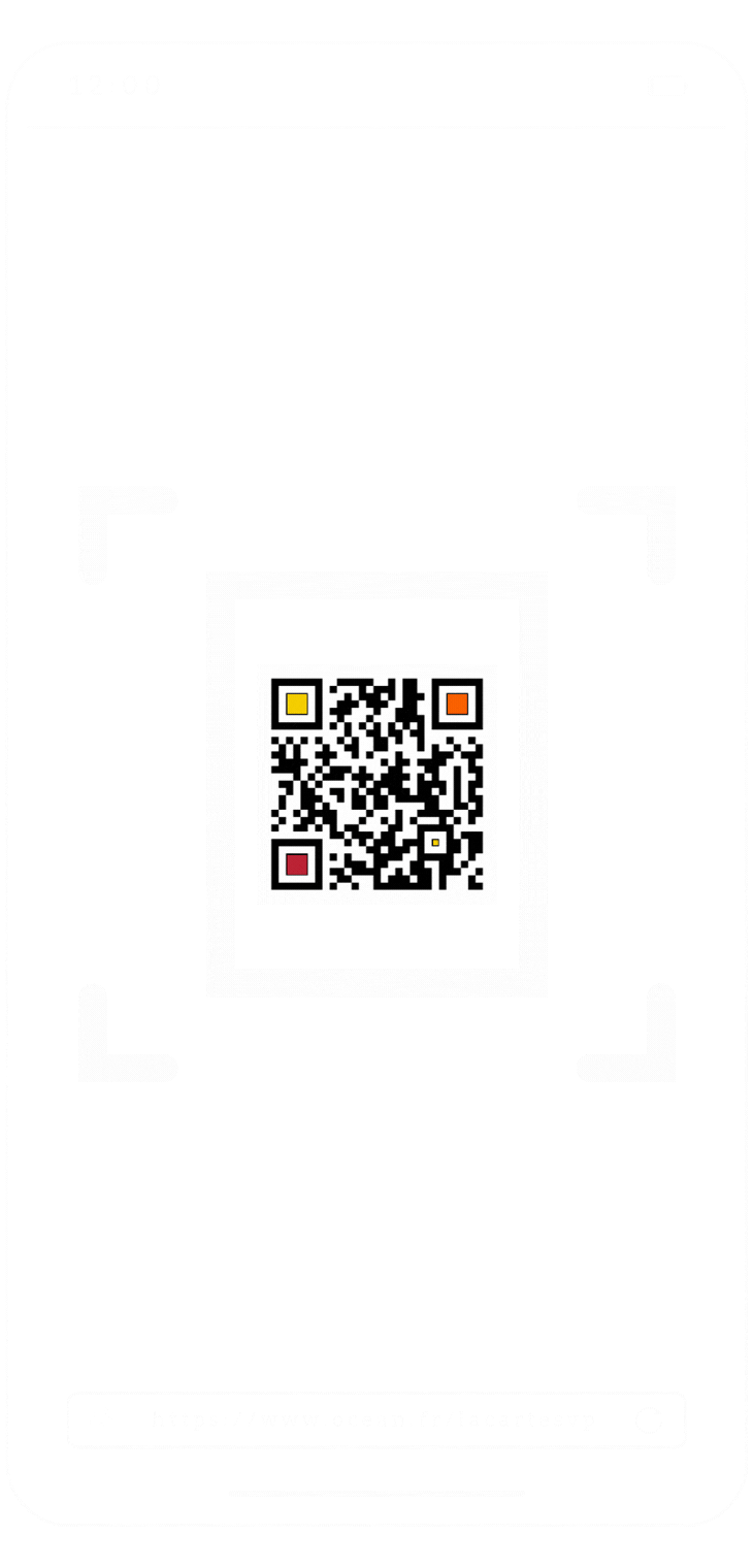 Visuel GIF QR Code "Food Code" desktop